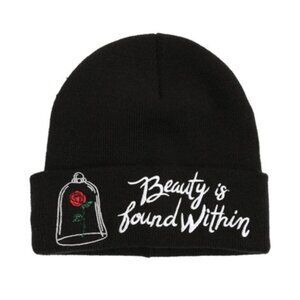 Disney Beauty And The Beast Beauty Is Found Within Beanie - OS